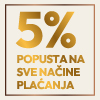 Rođendan 5% na sve načine